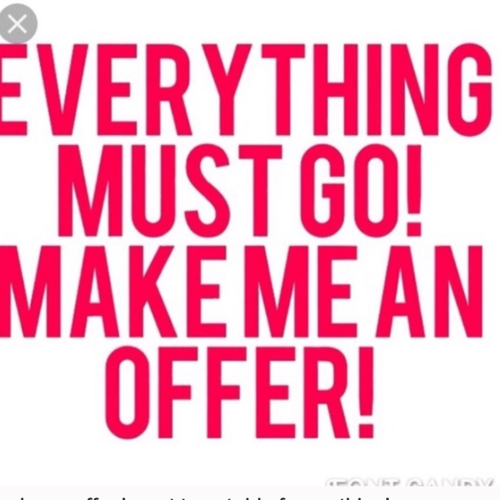 MOVING SOON - ACCEPTING BEST OFFER ON ALL ITEMS